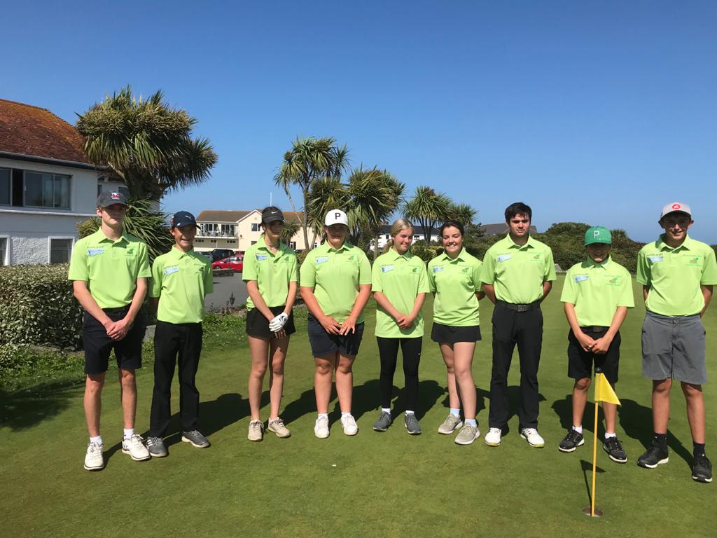 The Guernsey Junior Golf Team